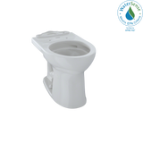 TOTO® Drake® II Universal Height Round Toilet Bowl with CEFIONTECT, Colonial White - C453CUFG#11