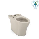TOTO® Aquia IV WASHLET+ Elongated Skirted Toilet Bowl with CEFIONTECT, Bone - CT446CEGNT40#03