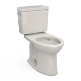 TOTO® Drake® Two-Piece Elongated 1.6 GPF TORNADO FLUSH® Toilet with CEFIONTECT®, Sedona Beige - CST776CSG#12
