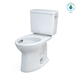 TOTO® Drake® Two-Piece Elongated 1.28 GPF TORNADO FLUSH® Toilet with CEFIONTECT® and Right-Hand Trip Lever, Cotton White - CST776CERG#01