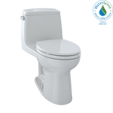 TOTO® Eco UltraMax® One-Piece Elongated 1.28 GPF Toilet, Colonial White - MS854114E#11