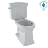 TOTO® Promenade® II Two-Piece Elongated 1.28 GPF Universal Height Toilet with CEFIONTECT, Colonial White - CST404CEFG#11