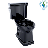 TOTO® Promenade® II Two-Piece Elongated 1.28 GPF Universal Height Toilet, Ebony - CST404CEF#51