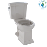 TOTO® Promenade® II 1G® Two-Piece Elongated 1.0 GPF Universal Height Toilet with CEFIONTECT, Sedona Beige - CST404CUFG#12