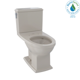 TOTO® Connelly® Two-Piece Elongated Dual-Max®, Dual Flush 1.28 and 0.9 GPF Universal Height Toilet with CEFIONTECT, Bone - CST494CEMFG#03