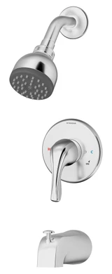 Symmons Origins Tub & Shower Faucet System - Chrome - 9602-X-PLR-1.5