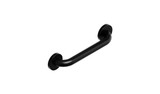 Healthcraft Easy Mount 1.25-in x 12-in Knurled Grab Bar - Matte Black - GB-12-BLK