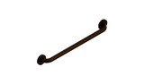 Healthcraft Easy Mount 1.25-in x 24-in Knurled Grab Bar - Oil Rubbed Bronze - GB-24-ORB