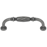 MNG Hardware 84064 3" Pull - French Twist - Distressed Pewter MNG Hardware 84064 3" Pull - French Twist - Distressed Pewter