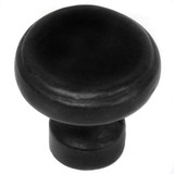 MNG Hardware Large Button Knob - Riverstone - Oil Rubbed Bronze - 84313