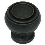 MNG Hardware 85013 1 1/4" Knob - Balance - Oil Rubbed Bronze