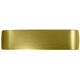 MNG Hardware 86204 128mm Soho Pull - Matte Brushed Brass