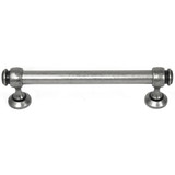 MNG Hardware 85364 8" Pull - Balance - Distressed Pewter