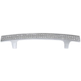 MNG Hardware 18226 96mm Pull - Bellagio - Polished Chrome/Crystal