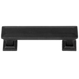 MNG Hardware 83713 5" Pull with Back Plate - Poise - Oil Rubbed Bronze