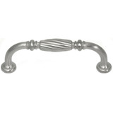 MNG Hardware 84228 8" Pull - French Twist - Satin Nickel