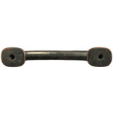 MNG Hardware 84565 3" Pull - Riverstone - Dark Antique Copper