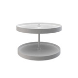 Rev-A-Shelf LD-2062-24BM-11-1 Polymer Full-Circle 2-Shelf Lazy Susan w/Bottom Mount Hardware for Corner Base Cabinets