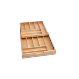 Rev-A-Shelf Wood Base Cabinet Two-Tier Replacement Drawer System w/ Soft-Close - 4WTCD-572HFLSC-1