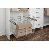 Rev-A-Shelf CB-181618CR-3 18" W Closet Basket for Custom Closet Systems
