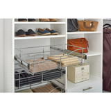 Rev-A-Shelf CB-241411CR-3 24" W Closet Basket for Custom Closet Systems