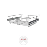 Rev-A-Shelf CB-242007CR-3 24" W Closet Basket for Custom Closet Systems