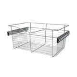 Rev-A-Shelf CB-241611CR-1 24" W Closet Basket for Custom Closet Systems