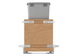 Rev-A-Shelf Wood Pullout Trash/Waste Container w/ Soft-Close - 4WCSC-1532DM16-1