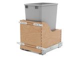Rev-A-Shelf Wood Pullout Trash/Waste Container w/ Soft-Close - 4WCSC-1532DM16-1