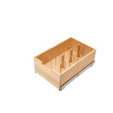 Rev-A-Shelf Wood Base Cabinet Pullout Drawers w/ Soft-Close - 4WDB7-18SC-1