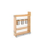 Rev-A-Shelf 448UT-BCSC-6C Wood Base Cabinet Utility Pullout Organizer w/ Soft-Close