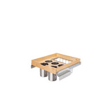 Rev-A-Shelf Wood Base Cabinet Pullout Organizer w/ Soft-Close - 4WDUT-24SC-SM-1