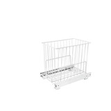 Rev-A-Shelf Steel Wire Pullout Hamper for Vanity/Closet Applications - HRV-1215 S