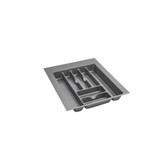 Rev-A-Shelf GCT-3S-52 Polymer Trim-to-Fit Glossy Drawer Insert Cutlery Organizer