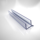 Dreamline 63016100-1930 JT033B-10, Clear Vinyl Seal, 76 in. Length, for 3/8 in. (10 mm.) Glass Shower Door
