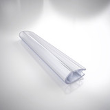 Dreamline 63007100-2438 307A-10, Clear Bumper Seal, 96 in. Length, for 3/8 in. (10 mm.) Glass Shower Door