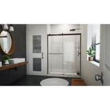 Dreamline SDVH60W760VXX06 Sapphire-V 56 - 60 inch W x 76 inch H Semi-Frameless Bypass Shower Door in Oil Rubbed Bronze