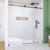 Dreamline SD61720760VDX06 Enigma-X 68-72 inch W x 76 inch H Frameless Sliding Shower Door in Oil Rubbed Bronze