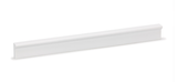 Viefe 0077480LM1 Angle - cc480L600mm Matte White Door Handle