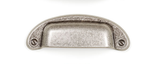 Viefe 84 PETRA - CC64L97mm Antique Silver Cup Pull Handle - 0390064Z612