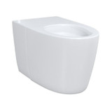 TOTO® WASHLET® 1.2 GPF / 1.0 GPF 12" Rough-In Elongated Tornado Flush Toilet Bowl for G5A Integrated Smart Toilet in Cotton White (Seat Sold Separately) - CT7631CEMFG#01