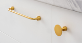 Viefe FLOID - CC128L144mm Brushed Gold Handle - 0495128Z28