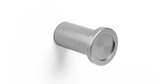 Viefe ROUND - 25X28mm Stainless Steel Look Knob - 0499025L24