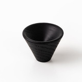 Viefe CONIC - D29mm Ash Matte Black Lacquered Knob - 0538029WM2