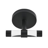 Swiss Madison SM-ARH10MB Verre Acrylic Robe Hook - Matte Black Swiss Madison SM-ARH10MB Verre Acrylic Robe Hook - Matte Black