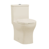 Swiss Madison SM-1T271BQ Sublime III One-Piece Round Toilet Vortex™ Dual-Flush 0.95/1.26 gpf - Bisque