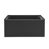 Swiss Madison Voltaire 48" X 32" Left-Hand Drain Alcove Bathtub with Apron - Matte Black - SM-AB552MB