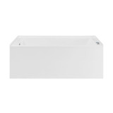 Swiss Madison SM-AB590 Avancer 60" x 36" Left-Hand Drain Rectangular Alcove Whirlpool Bathtub with Apron