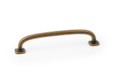 Viefe Quart Mini - CC128L146mm Rustic Brass Pull - 0608128Z623
