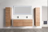 Blossom Assisi 48" Wall Hung Vanity With Ceramic Sink - Classic Oak - V8036 48 29 C